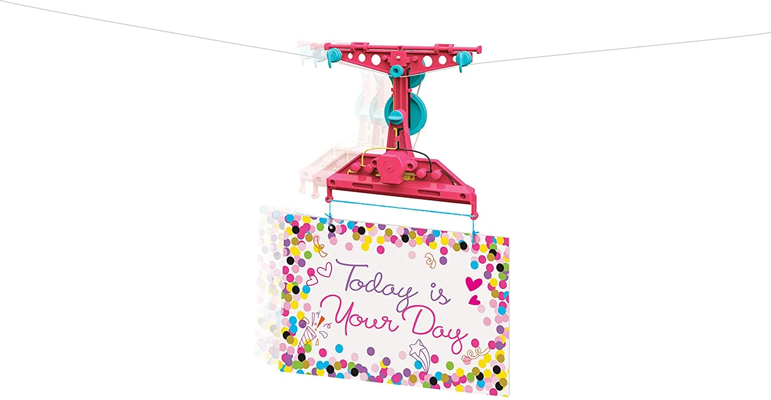 ■ 4M STEAM Motorised Zipline Messenger