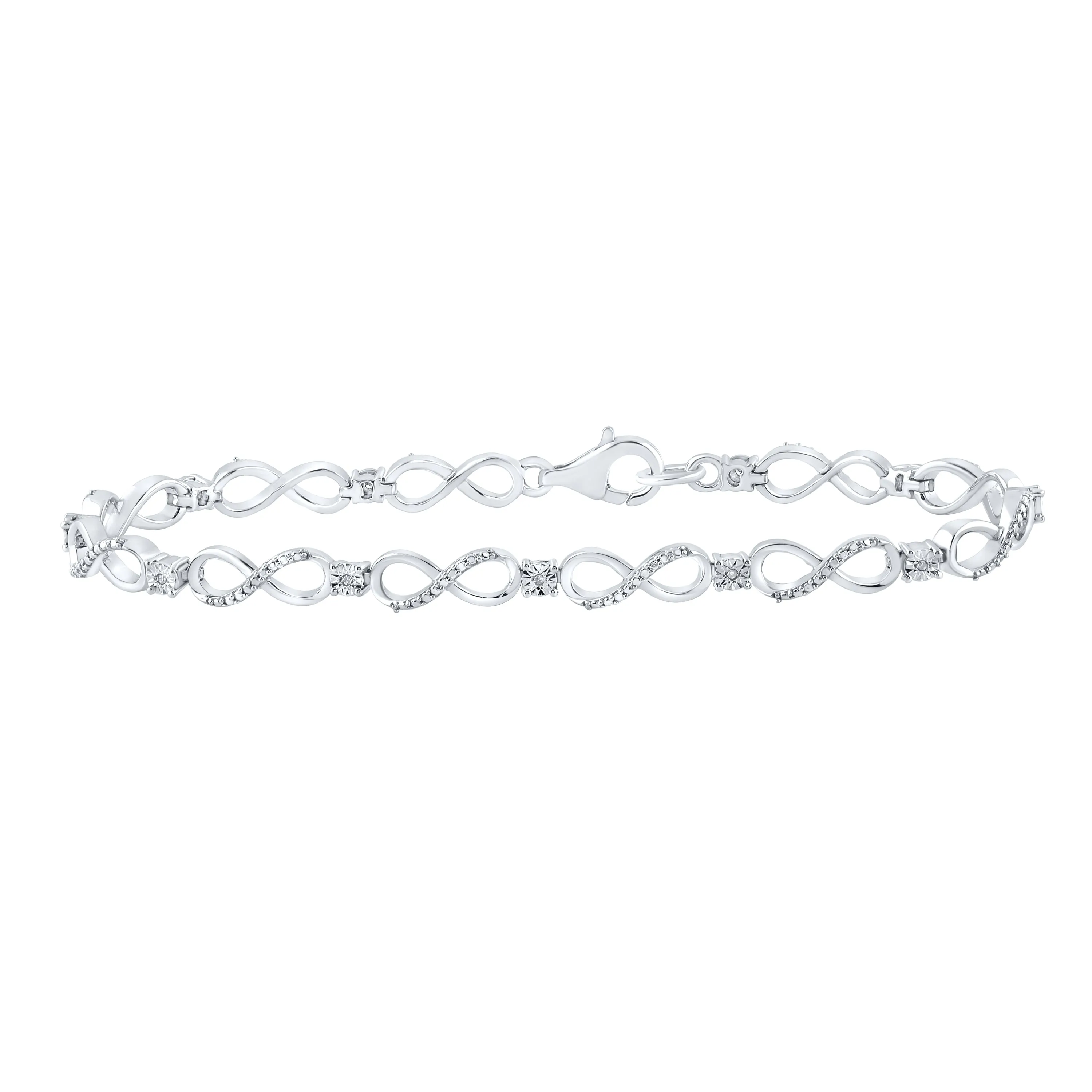 0.03CTW-DIA P2 GIFT BRACELET (7.50 INCH)