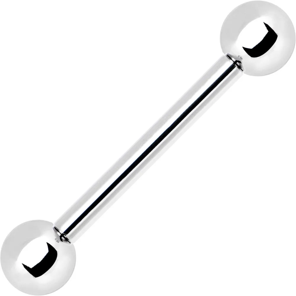 12 Gauge Internally Threaded Steel Barbell 5/8 5mm