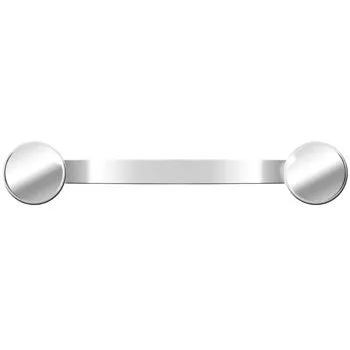 14 Gauge 5/8 Titanium Flat Surface Barbell 2.5mm Rise