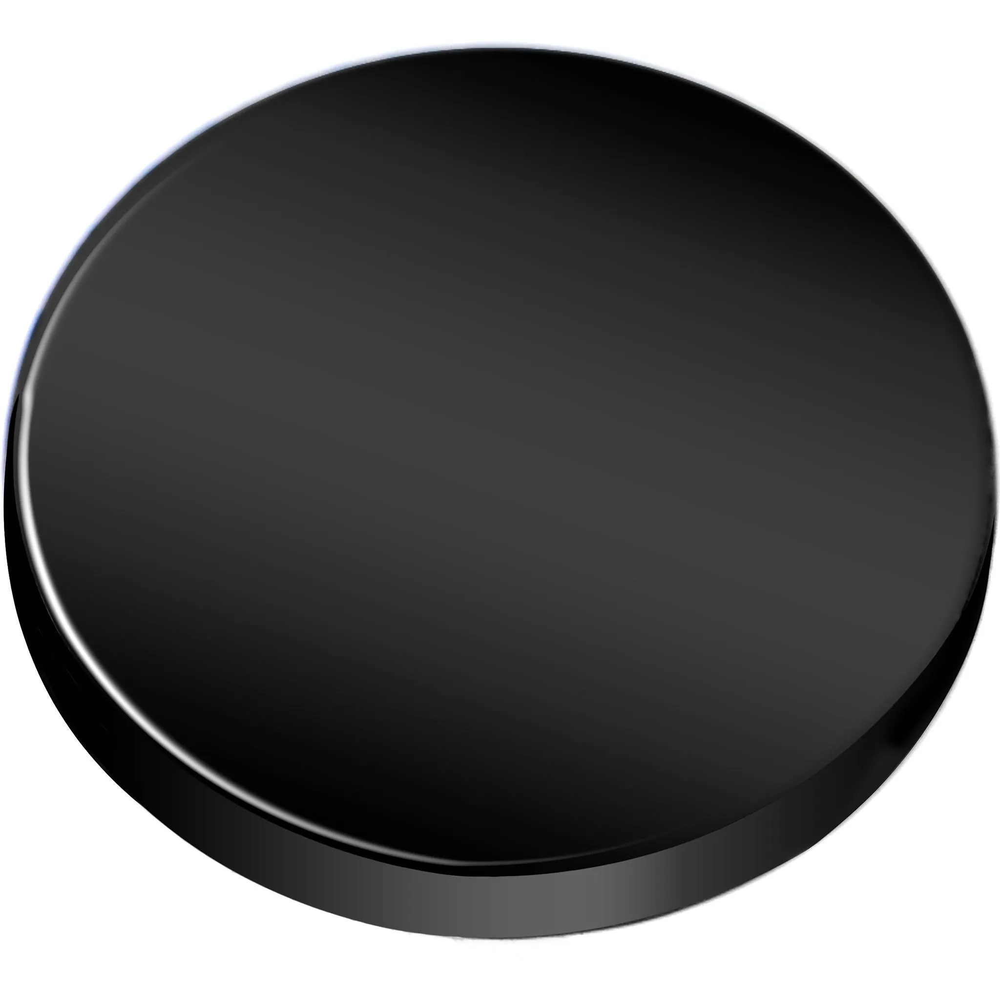 14 Gauge Black Titanium IP 4mm Flat Disc Dermal Anchor Top