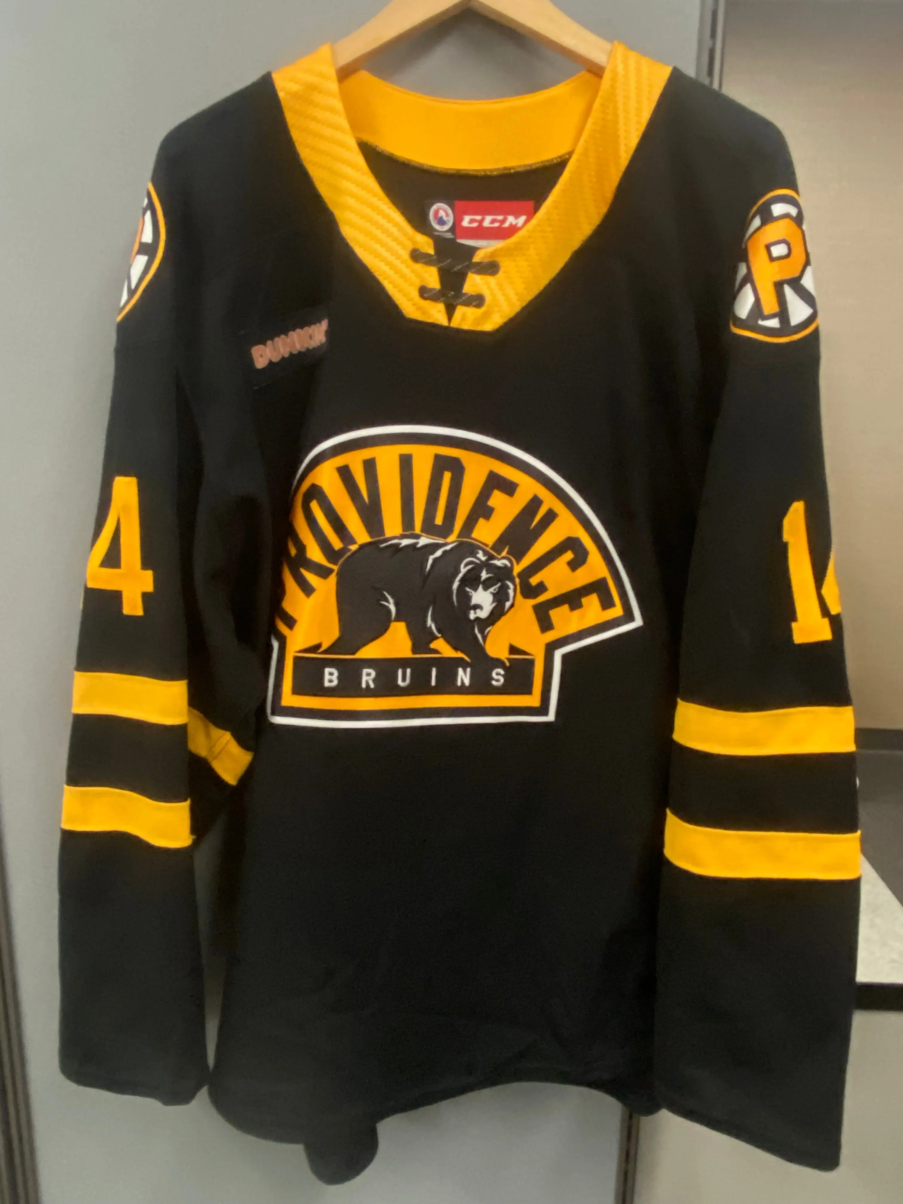 #14 Greg McKegg 2020-21 Game Worn Black Jersey