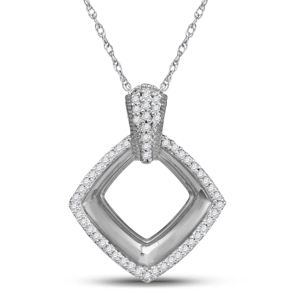 1/6CTW-DIA GIFT PENDANT