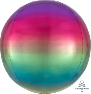 16in Ombre Orbz Rainbow