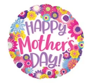 17" Mother's Day Bright Flowers