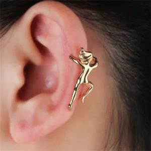 18K Gold-Plated Figure Ear Cuff