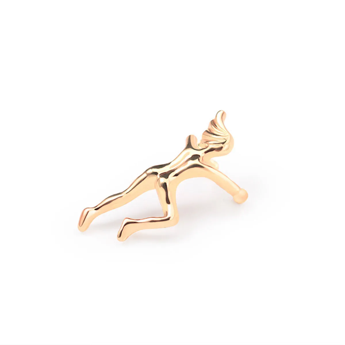 18K Gold-Plated Figure Ear Cuff