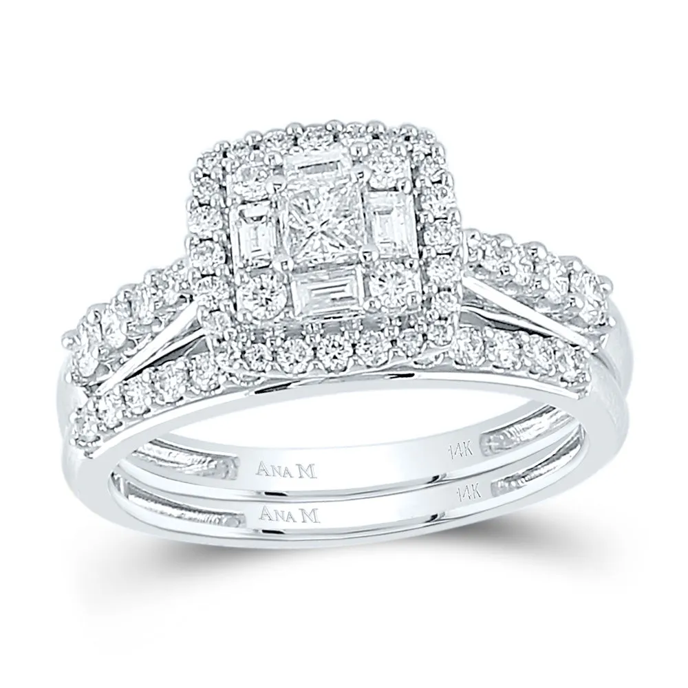 1CTW-DIA 1/6CT-CRD  BRIDAL RING CERTIFIED