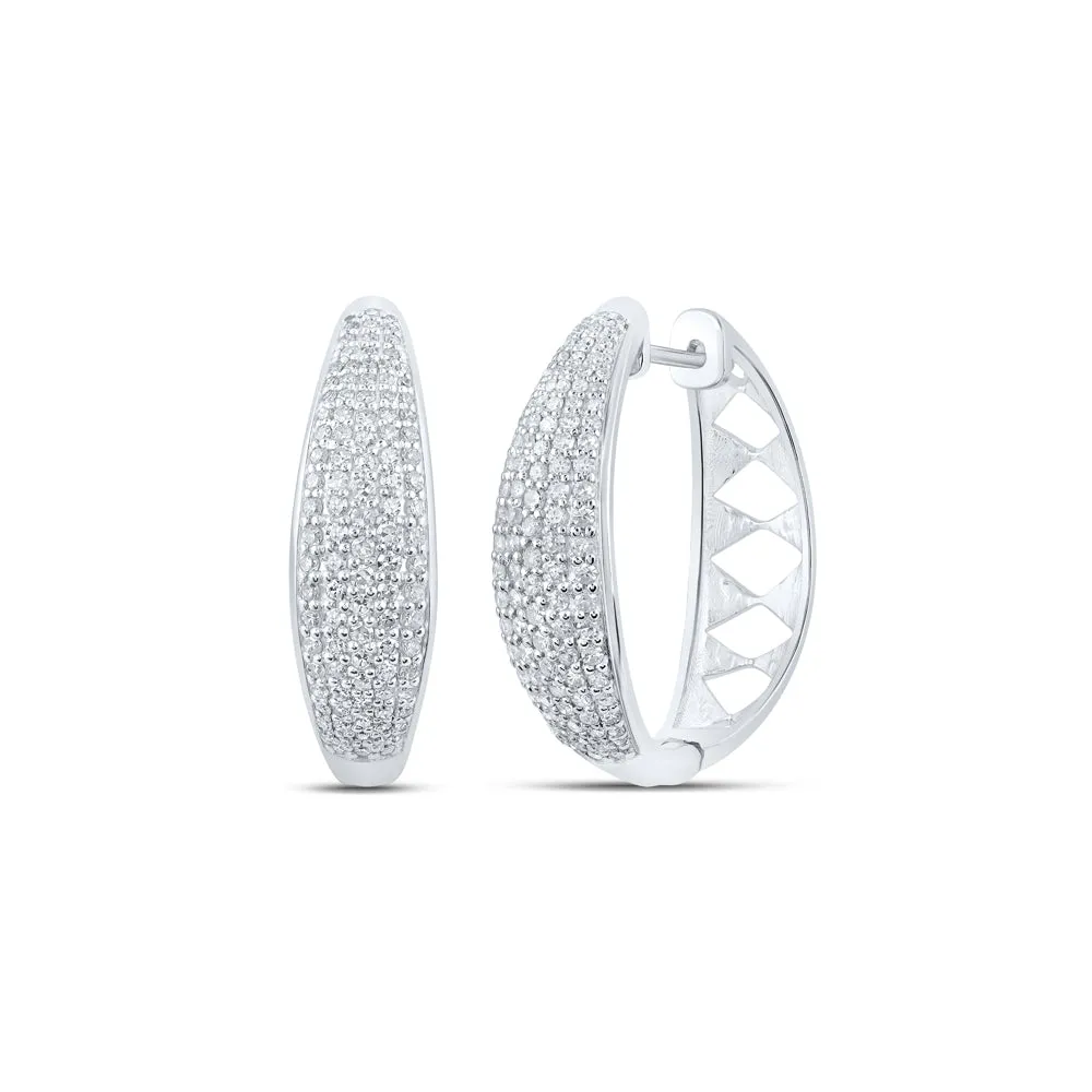 1CTW-DIA CN FASHION HOPPS EARRING