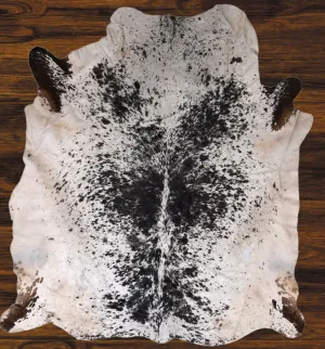 207-12 Cow Skin Hair on Hide 100% Pure Cow Hide Large Decorative/Carpet/Rug/Wall Leather