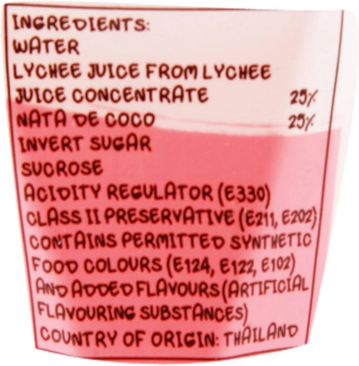 24x Mogu Mogu Lychee Drink Getränk mit Litschi-Geschmack und Nata de Coco 320ml