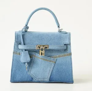25cm Denim O'Kelly Bag