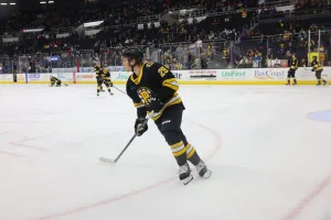 #29 Oskar Steen 2022-23 Game Worn Black Jersey
