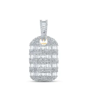 3 1/3CTW-DIA NK BOTTLE MENS CHARM