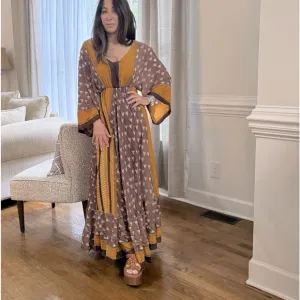 37 Beautiful Silk Blend One of a Kind Sleeveless Maxi Dress