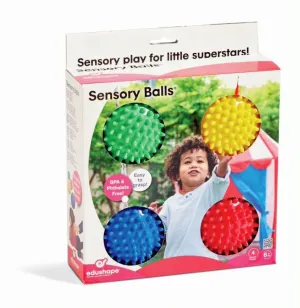 4 Pack Sensory Balls
