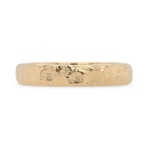 4mm Hammered Wedding Band