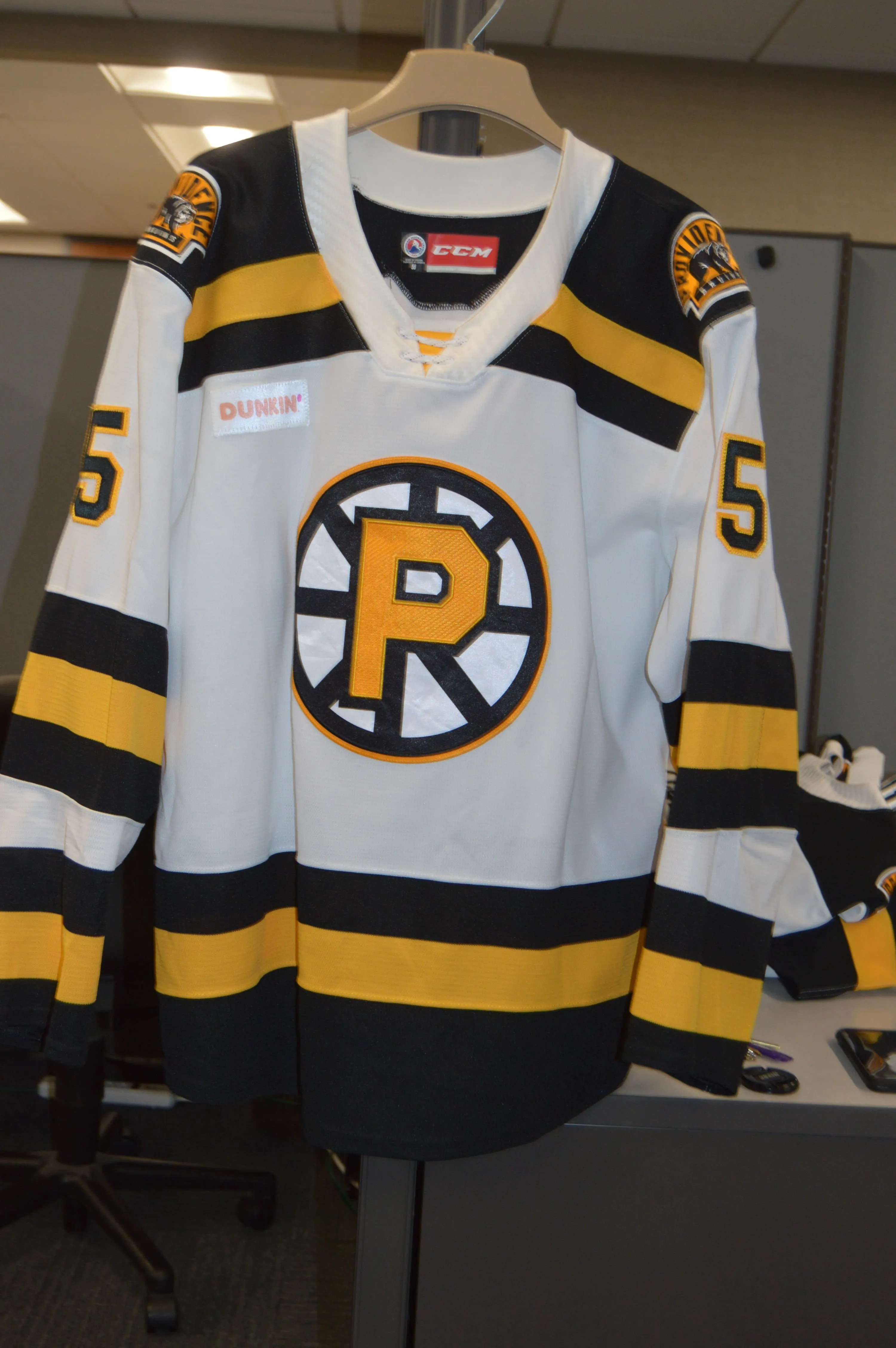 #5 Urho Vaakanainen 2019-20 Game Worn White Jersey