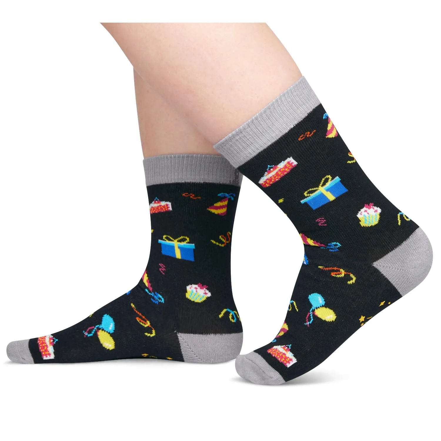 5th Birthday Gifts Ideas for Boys - Socks for Toddlers 5t, Gifts for Five Year Olds, Presents for 5 Year Old Boys, Happy Birthday Gift Box with Greeting Card