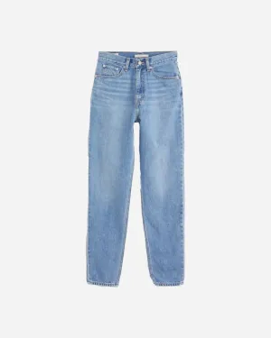 80s Mom Jeans - Medium Indigo Worn