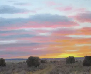 A Soft Sunset Sky