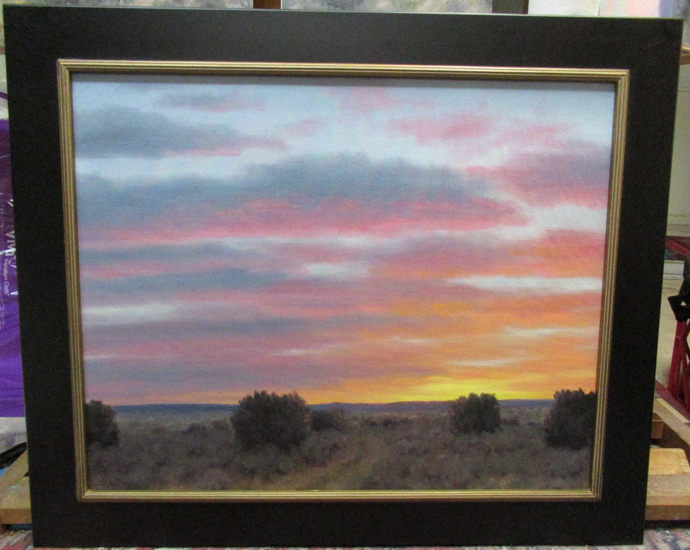 A Soft Sunset Sky