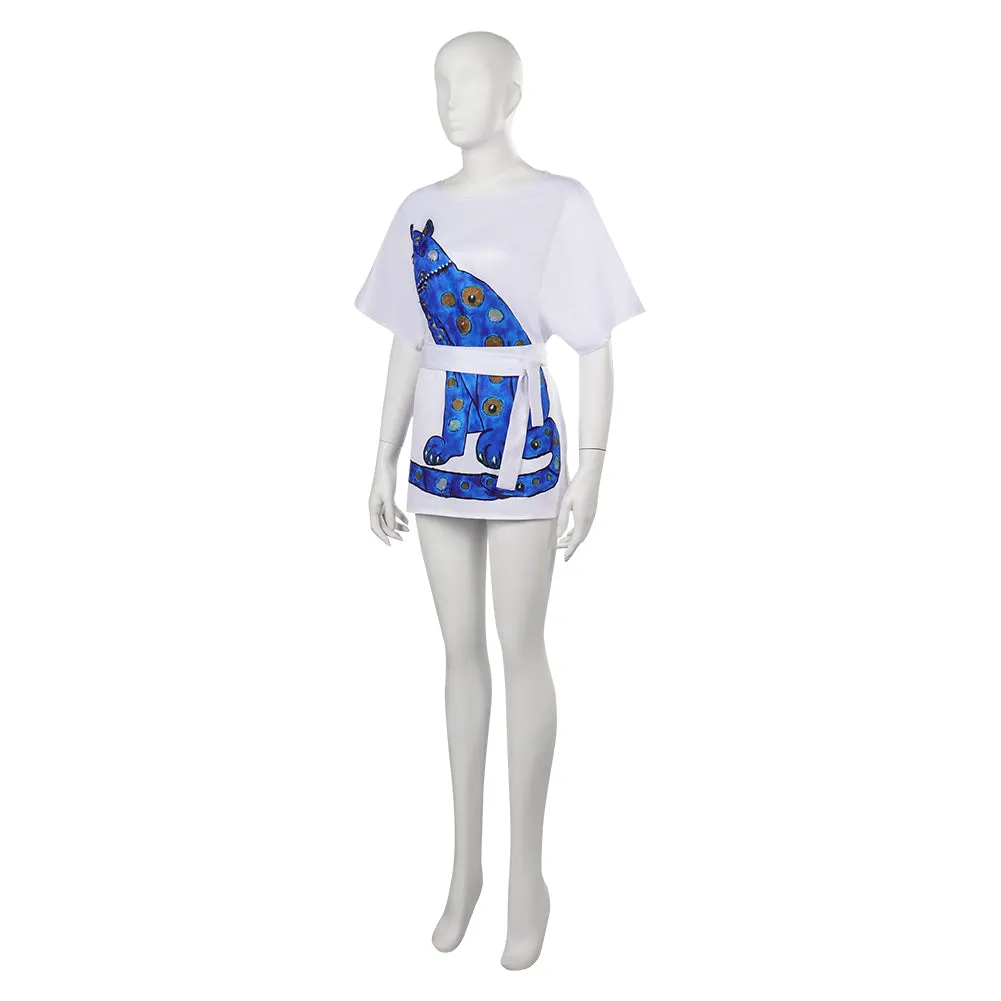 ABBA Agnetha Faltskong Retro Style Cosplay Costume Outfits Halloween Carnival Suit
