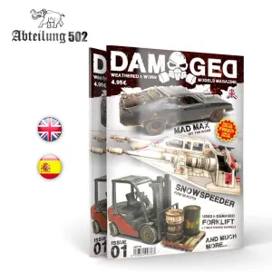 Abteilung 502 DAMAGED issue 01 - Worn and Weathered Models Magazine