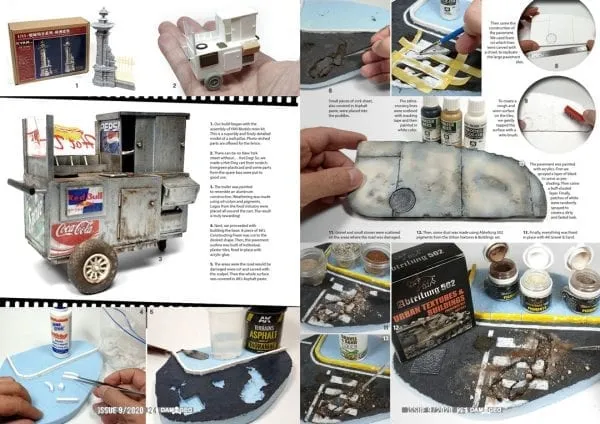 Abteilung 502 DAMAGED issue 09 - Worn And Weathered Models Magazine
