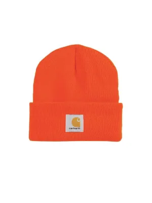 Acrylic Watch Caps - Bright Orange