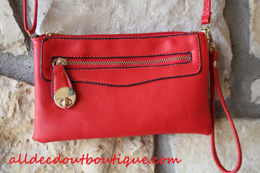 ADO | Small Messenger Bag Red