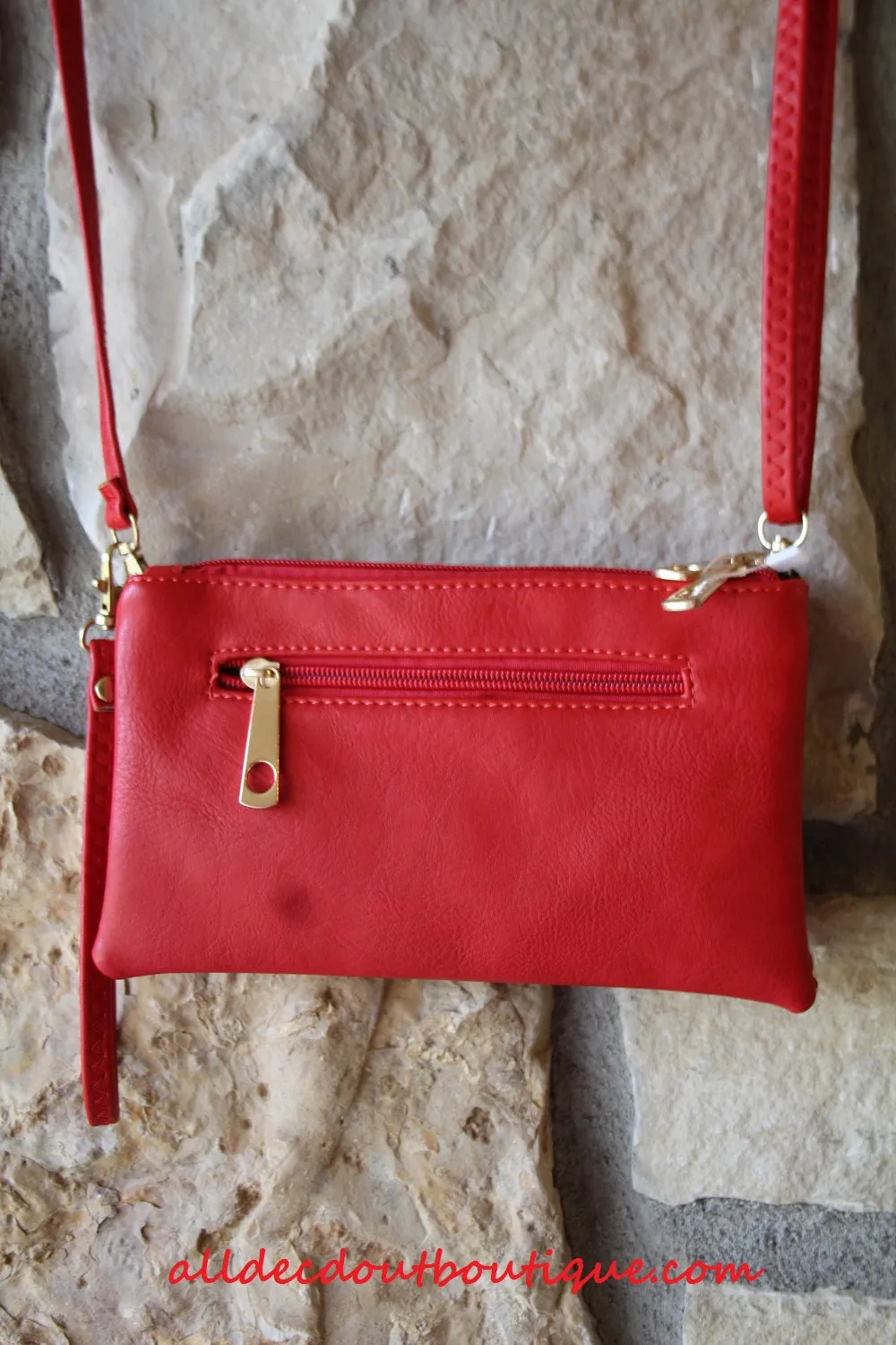 ADO | Small Messenger Bag Red