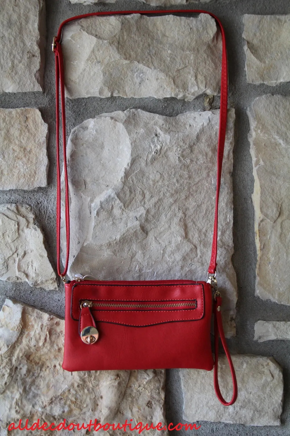 ADO | Small Messenger Bag Red