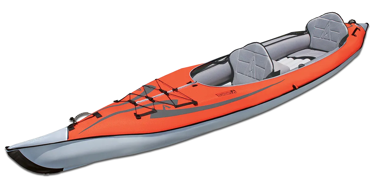 AdvancedFrame Convertible Elite Red/Grey Kayak with Pump