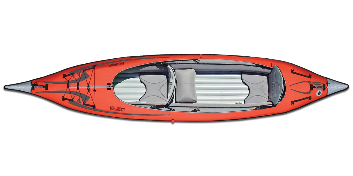 AdvancedFrame Convertible Elite Red/Grey Kayak with Pump