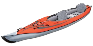 AdvancedFrame Convertible Elite Red/Grey Kayak with Pump