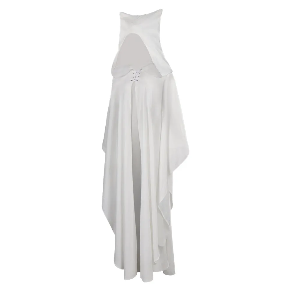 Ahsoka White Cape Cosplay Costume Halloween Carnival Suit