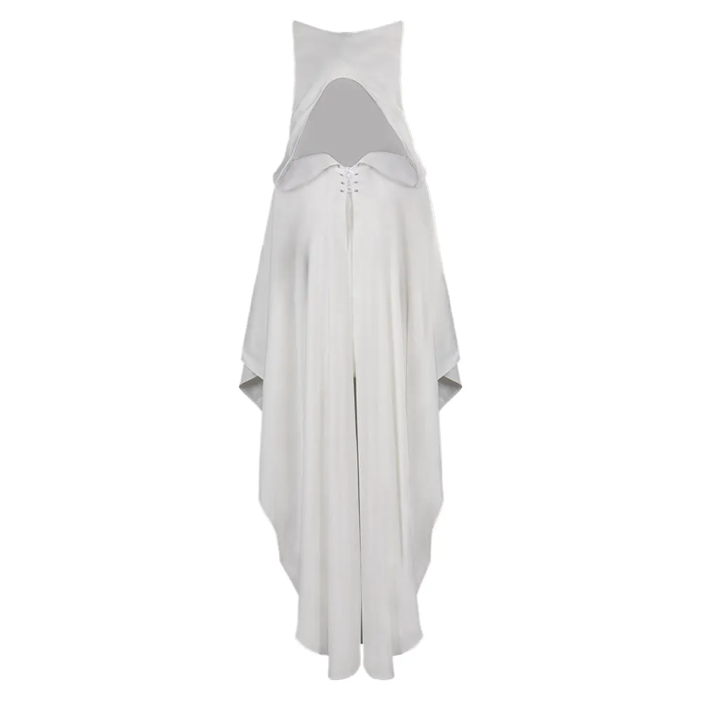 Ahsoka White Cape Cosplay Costume Halloween Carnival Suit
