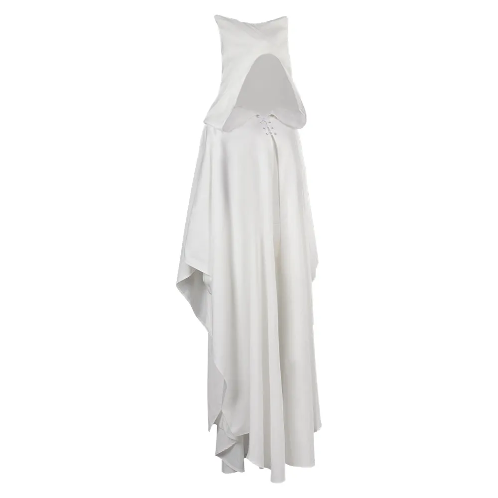 Ahsoka White Cape Cosplay Costume Halloween Carnival Suit