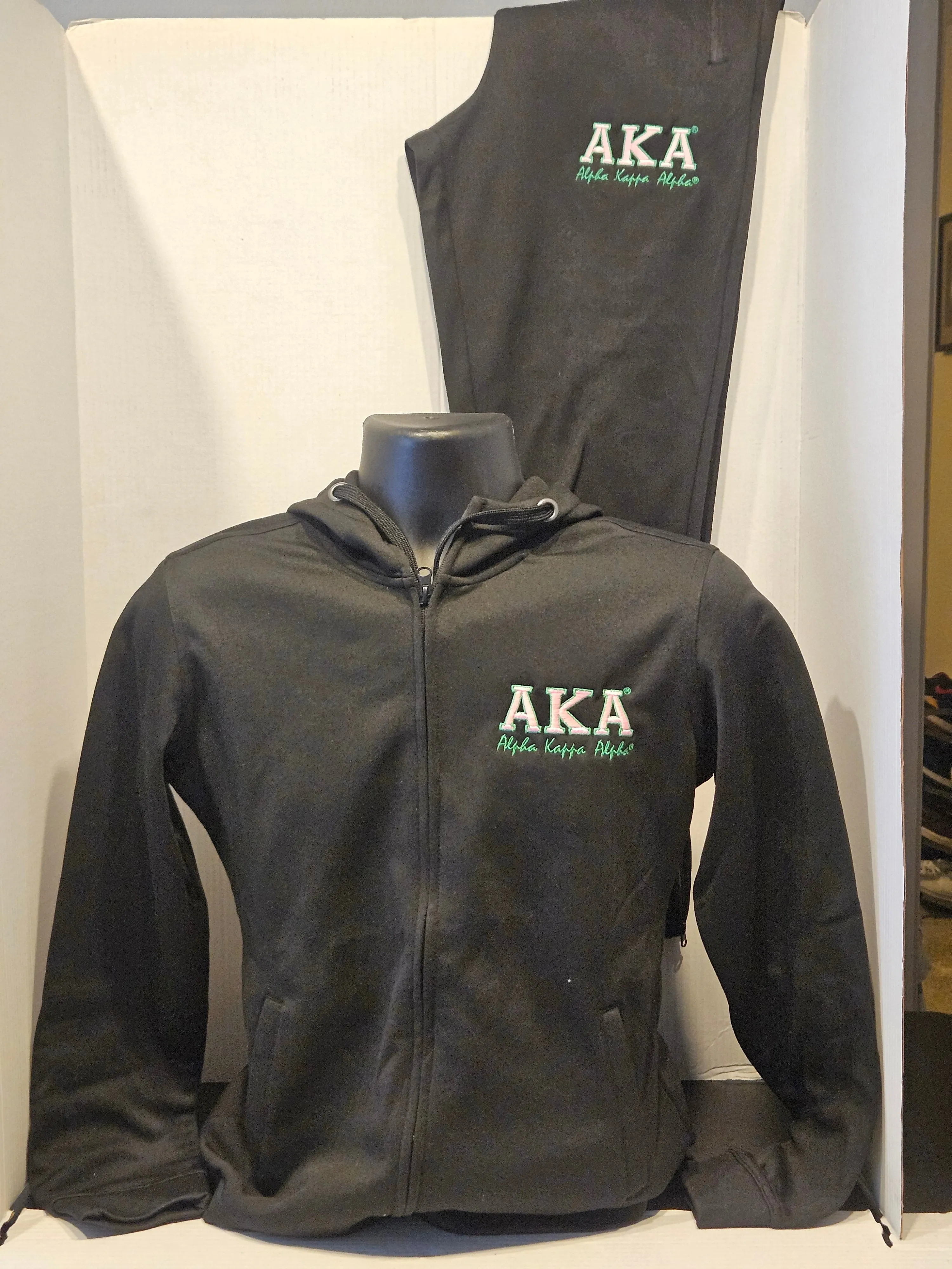 AKA Grey Zipup Jacket(Tail Design)