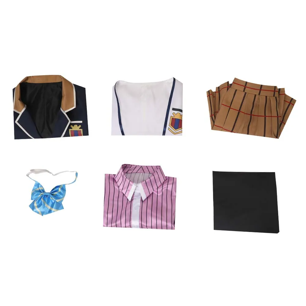 Aki Adagaki Cosplay Masamune-kun No Revenge Cosplay Cosplay Costume Outfits Halloween Carnival Suit