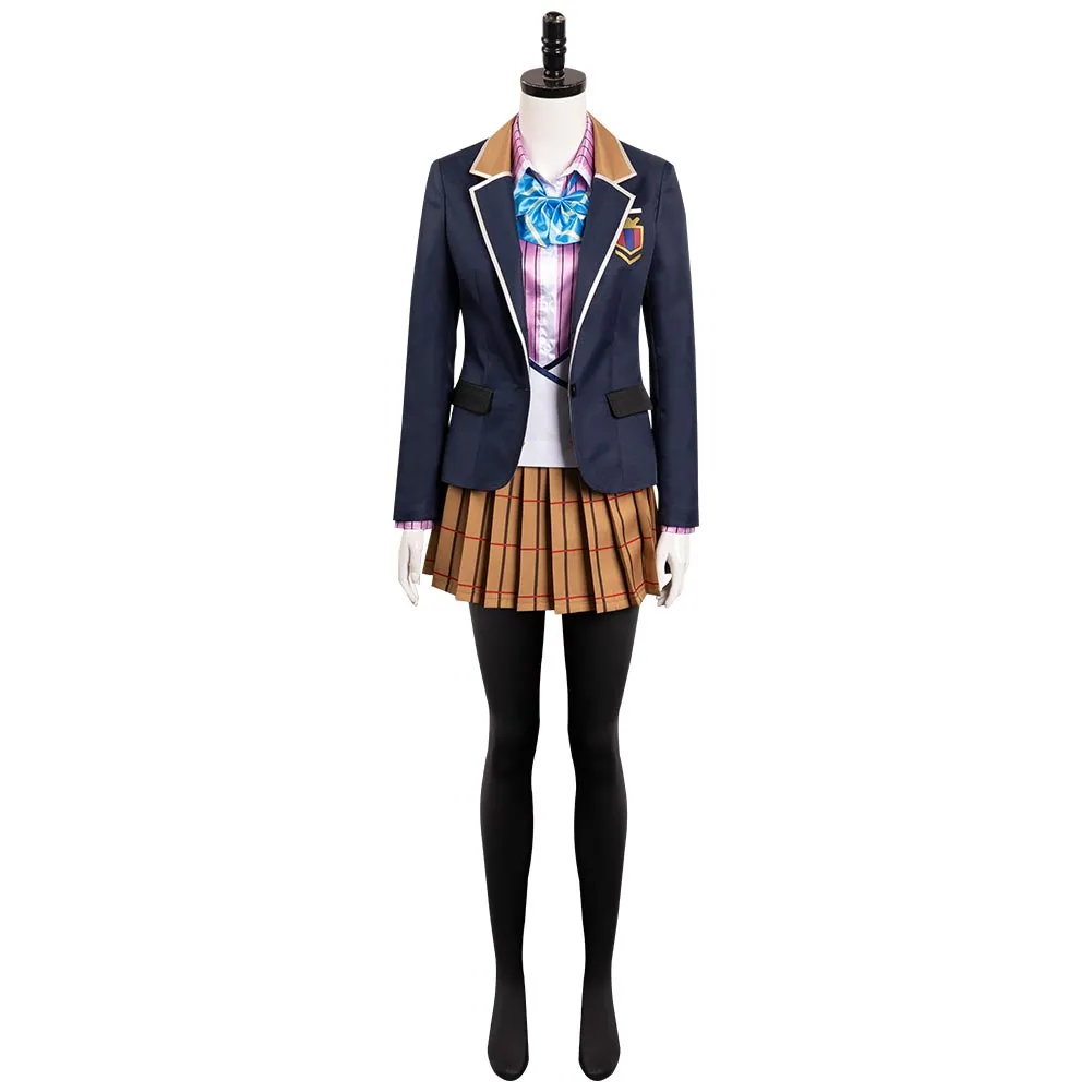 Aki Adagaki Cosplay Masamune-kun No Revenge Cosplay Cosplay Costume Outfits Halloween Carnival Suit