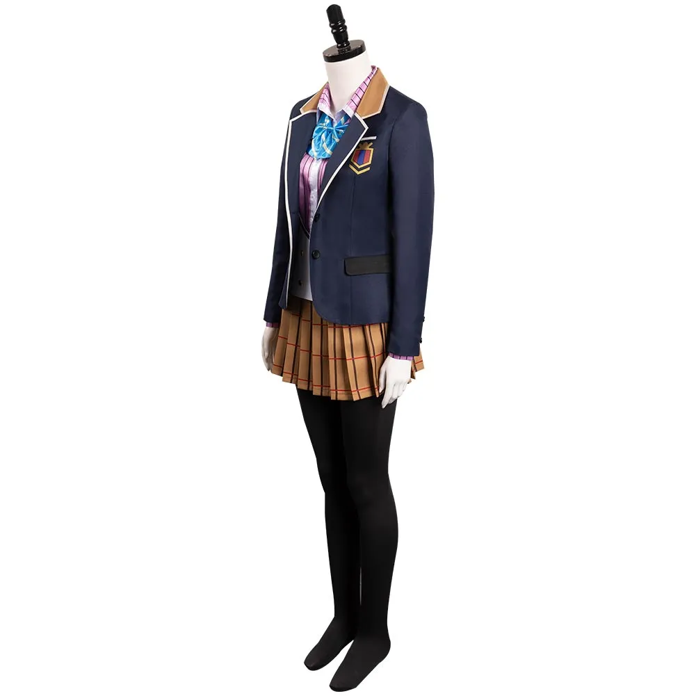 Aki Adagaki Cosplay Masamune-kun No Revenge Cosplay Cosplay Costume Outfits Halloween Carnival Suit