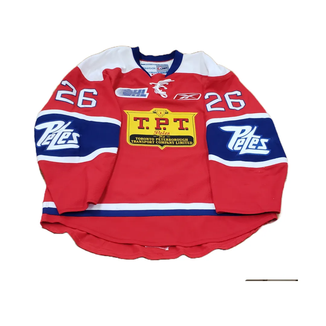 Alan Quine 2010-11 game worn TPT jersey