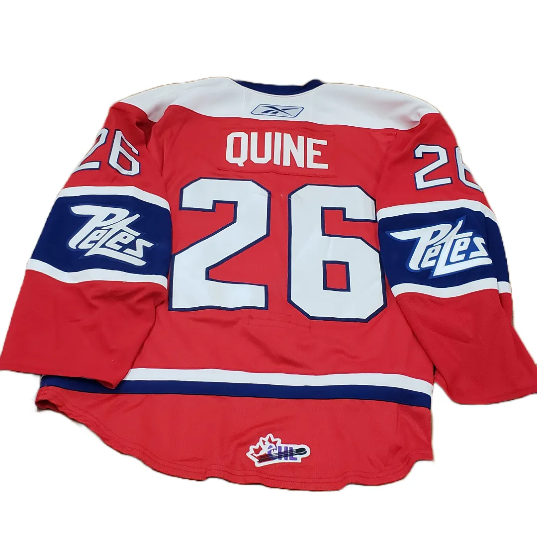 Alan Quine 2010-11 game worn TPT jersey