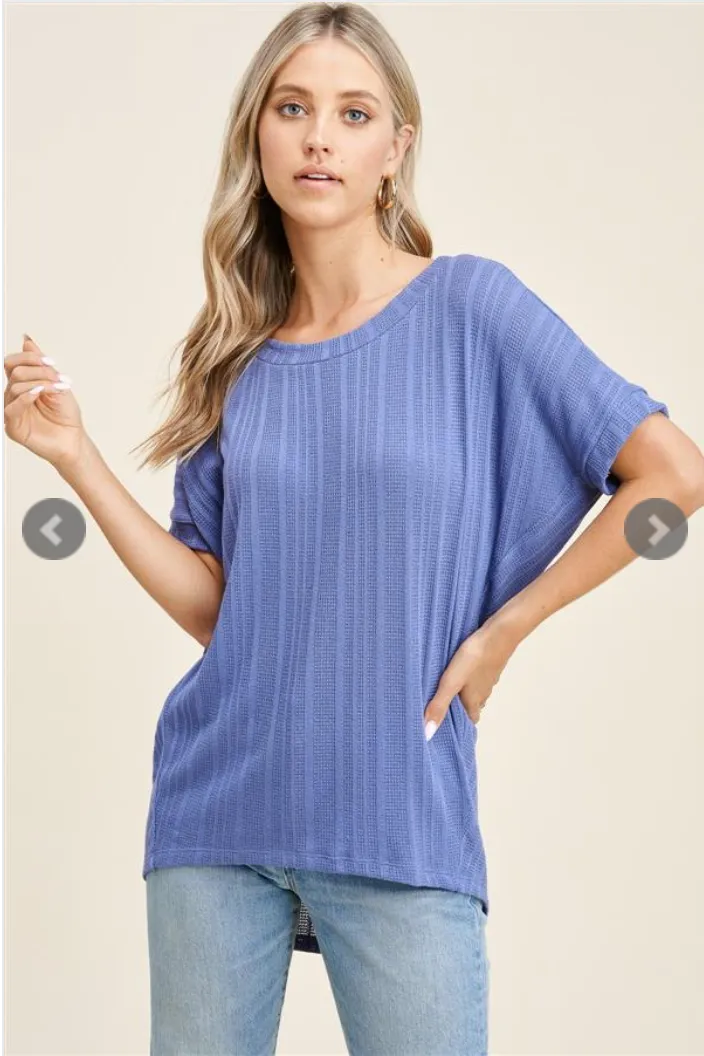Alexander Short Sleeve Top-5 Colors Available