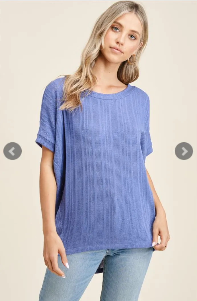 Alexander Short Sleeve Top-5 Colors Available