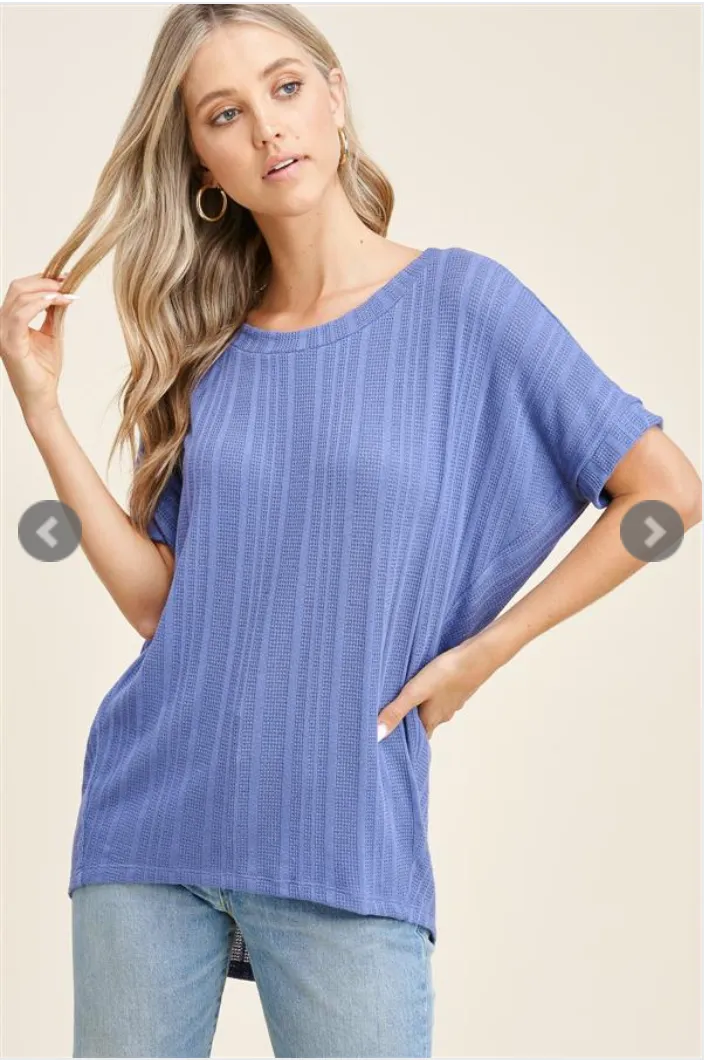 Alexander Short Sleeve Top-5 Colors Available