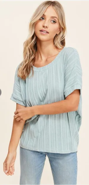 Alexander Short Sleeve Top-5 Colors Available