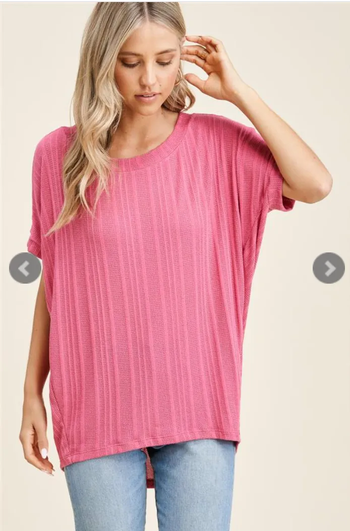 Alexander Short Sleeve Top-5 Colors Available